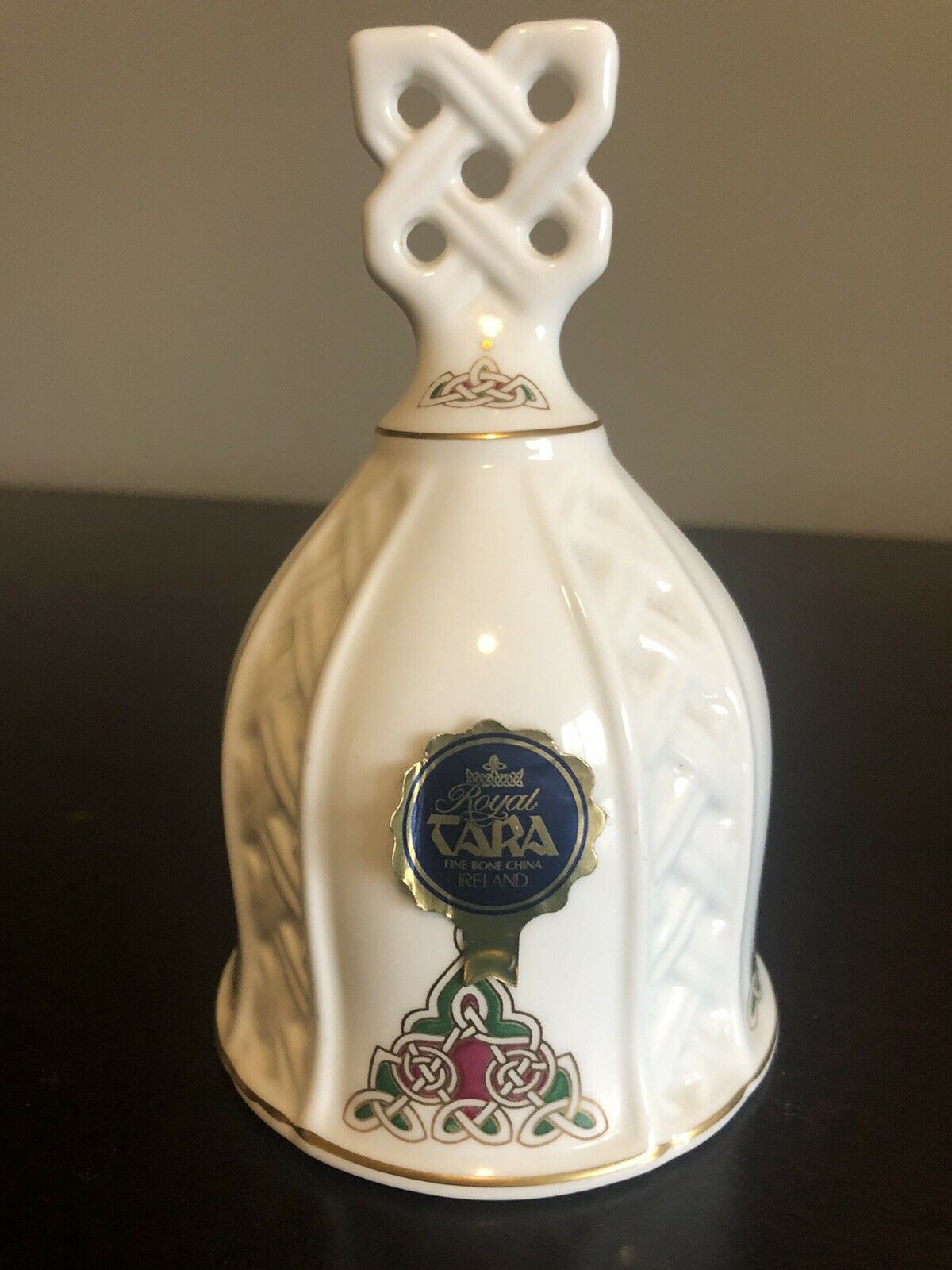 Royal Tara Fine Ireland Bone China Celtic Spirit Bell With Label