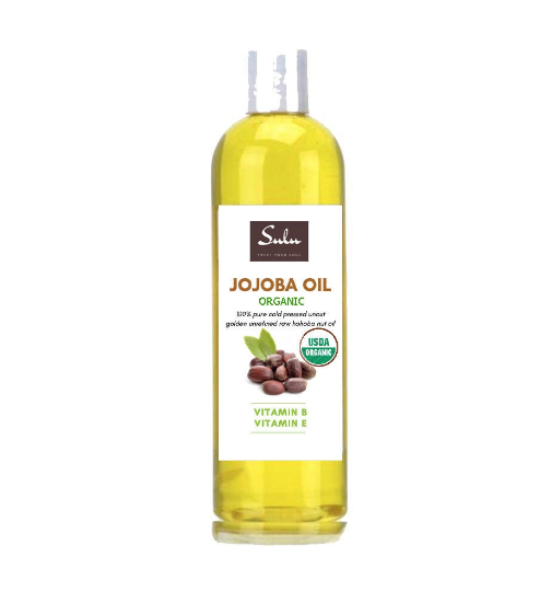 Organic Unrefined 100% Pure Golden Jojoba Oil Cold Pressed