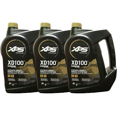 Johnson Evinrude/omc Xps Marine Xd100 Oil Gallon 3 Pack 779711, 0779711, 0764357